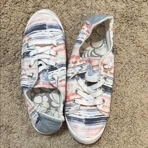 Striped Casual Sneakers